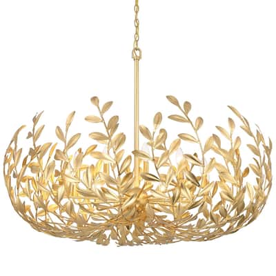 Crystorama Lighting Group 569 Broche 12 Light 42" Wide Chandelier