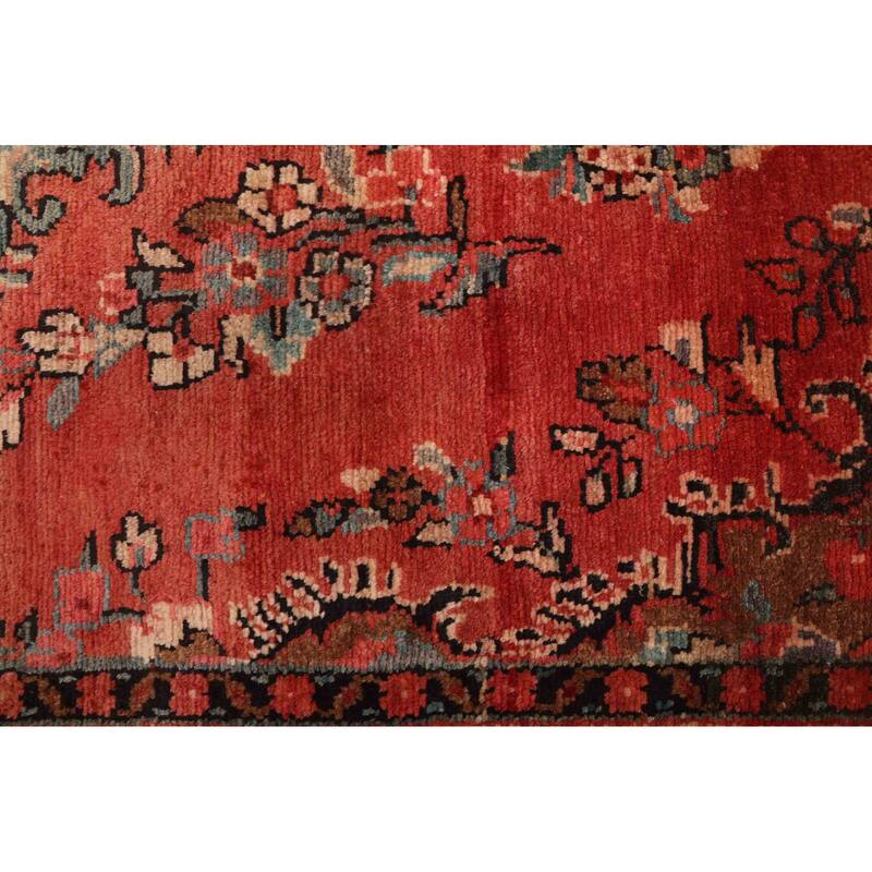 ECARPETGALLERY Hand-knotted Andelz Red Wool Rug - 3'5 x 5'9