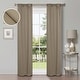 preview thumbnail 66 of 68, Superior Shimmer Washable Room Darkening Curtains, Set of 2 Panels 26" x 84" - Olive Green
