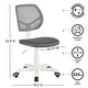 preview thumbnail 12 of 13, Urban Lifestyle Computer Office Swivel Task Desk Chair