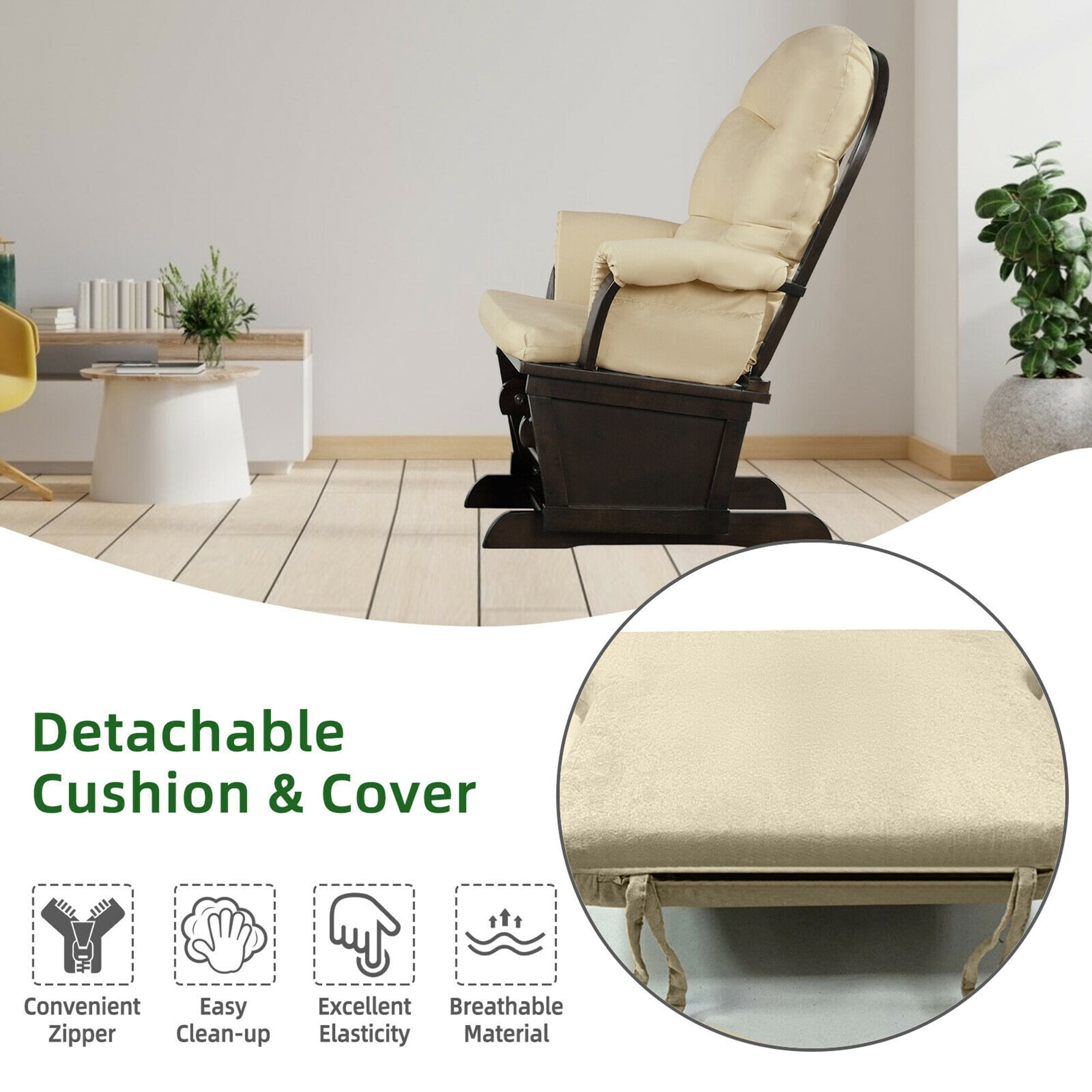 Glider and ottoman set for nursery cheap