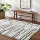 preview thumbnail 1 of 4, Karsyn Modern & Contemporary Area Rug Blue/Cream - 7' 10" x 10'