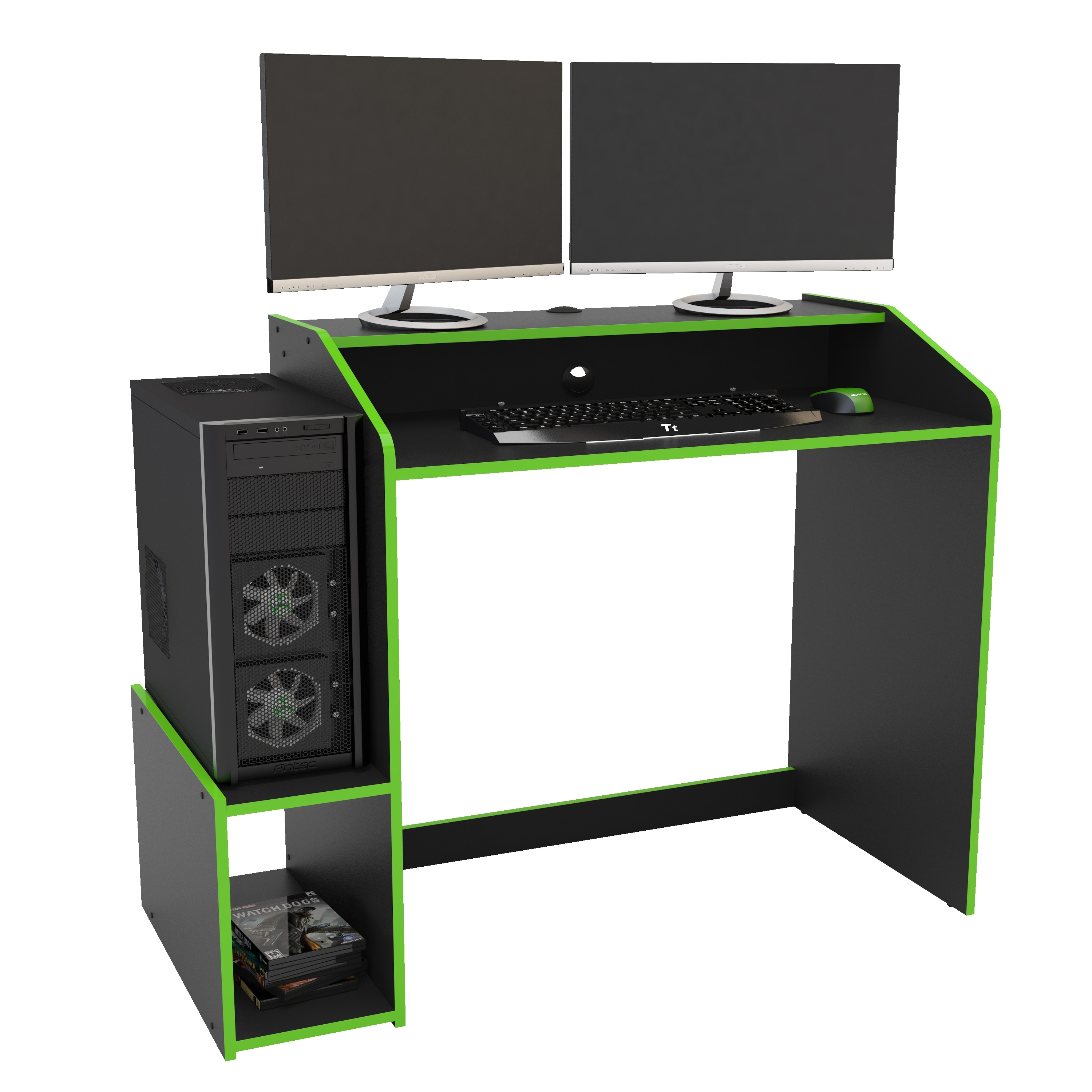 polifurniture legend gaming desk
