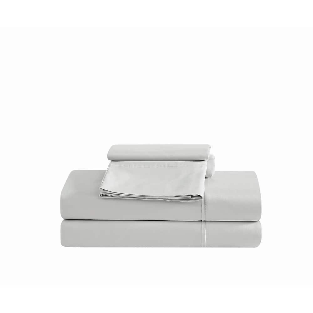 Borghese Roma 400TC Percale Cotton 4 Piece Sheet Set