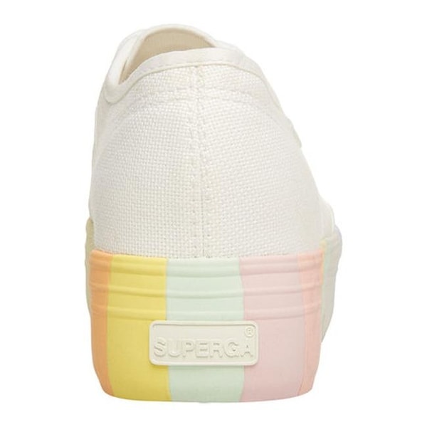 superga rainbow platform sneakers