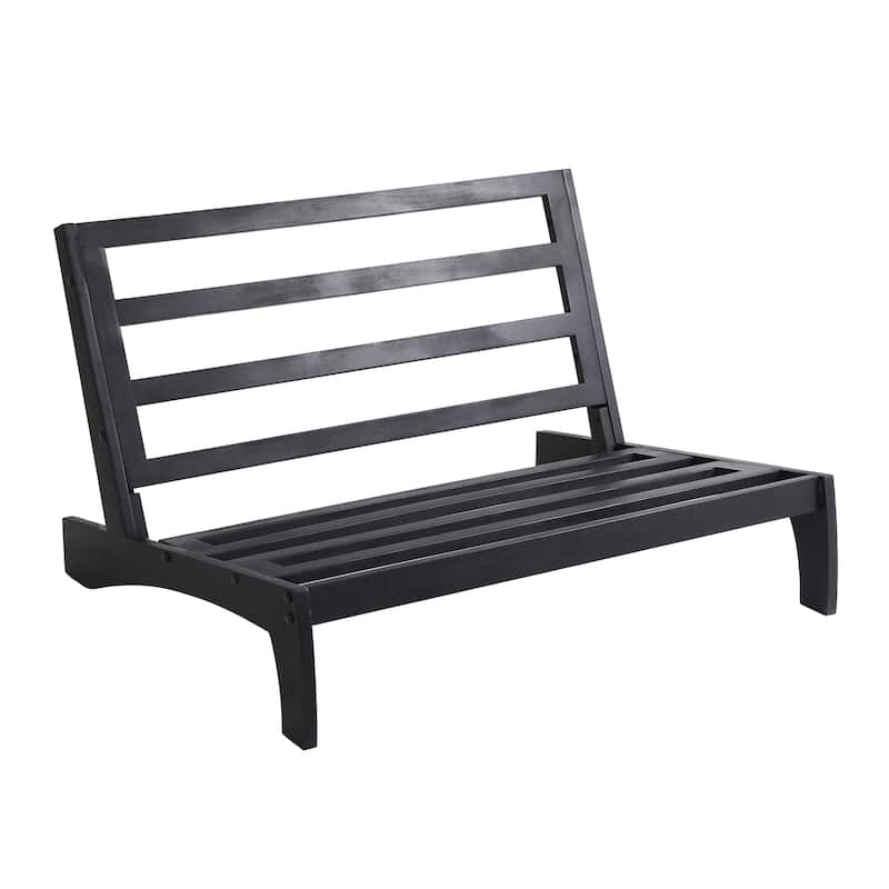 Outdoor Teak Wood Patio Loveseat with Cushions