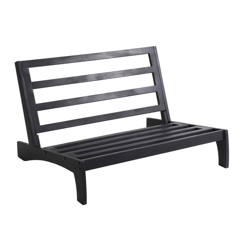 Outdoor Teak Wood Waterproof Armless Chair Loveseat with Cushions
