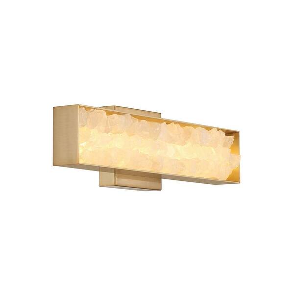 slide 2 of 6, Minka Lavery 3881-L Divinely 5" Tall LED Wall Sconce with Acrylic