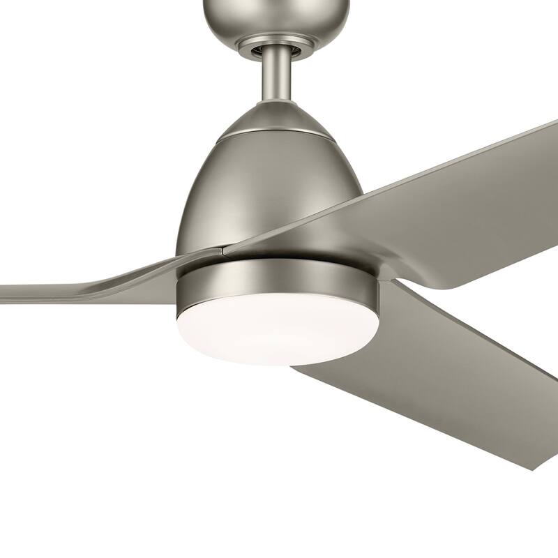 Kichler Lighting Fit 54 in. Integrated LED Outdoor Downrod Mount Ceiling Fan