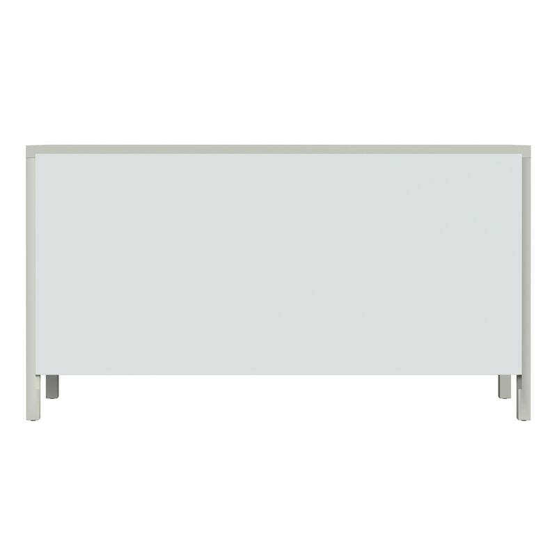 Nora 6-Drawer Wood Wide Dresser