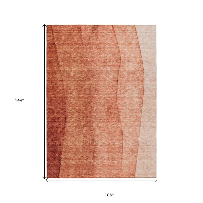 HomeRoots Ombre Transitional Rectangle Outdoor Rug