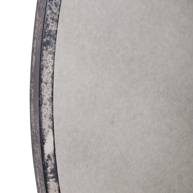 Uttermost Argand Industrial Round Mirror