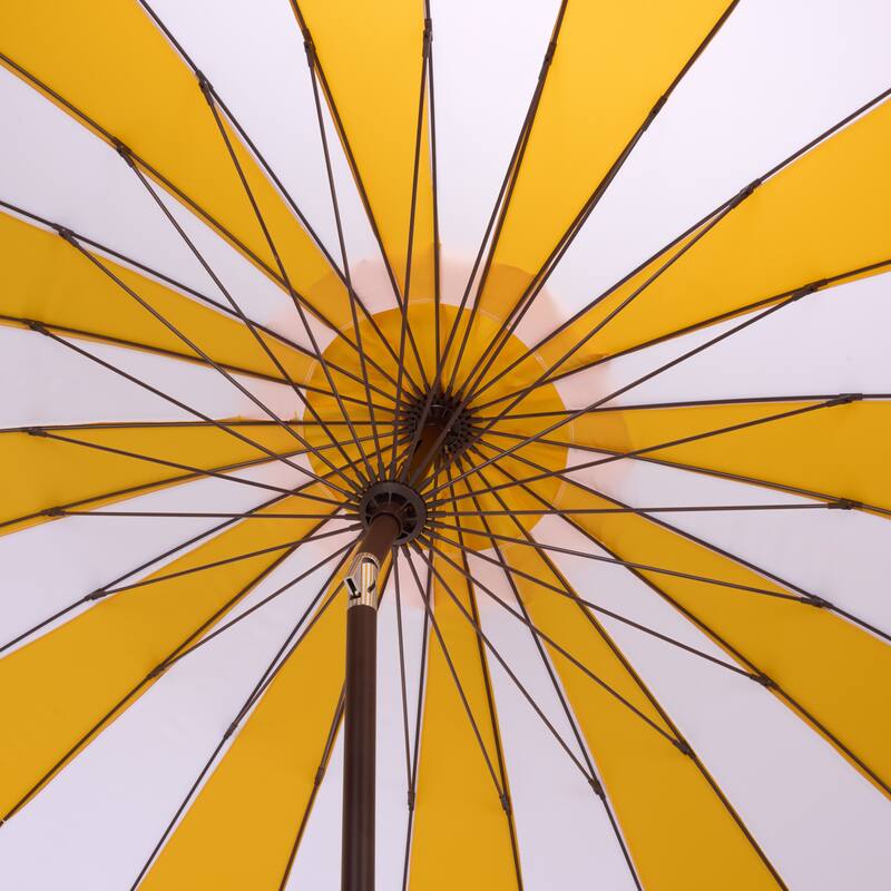 SAFAVIEH Outdoor Living Buti 9ft Crank Umbrella