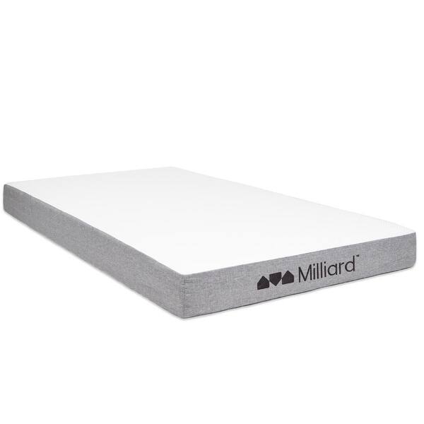 Milliard 5 in. Memory Foam Mattress for Bunk Bed, Daybed, Trundle or