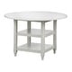 preview thumbnail 5 of 11, Simple Living Cottage White Round Dining Table
