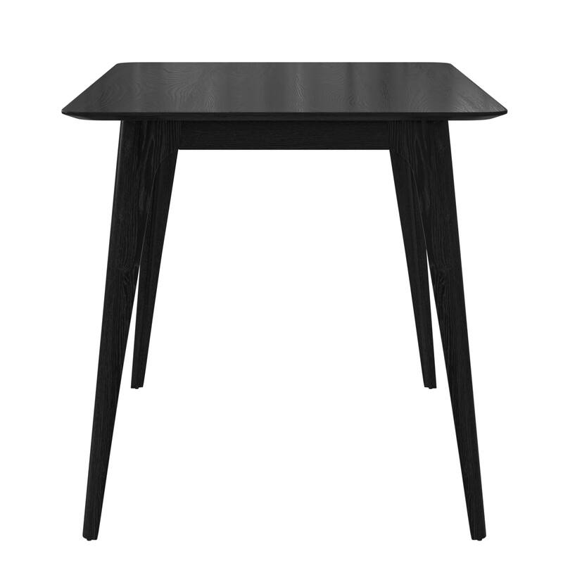 Roomfitters 47" Rectangular Dining Table with Solid Rubberwood Legs and Scratch-Resistant Top