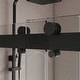 preview thumbnail 30 of 34, VS Series 68" - 72" W X 78" H Soft Closing Frameless Double Sliding Shower Doors With 3/8" Tempered Clear Glass