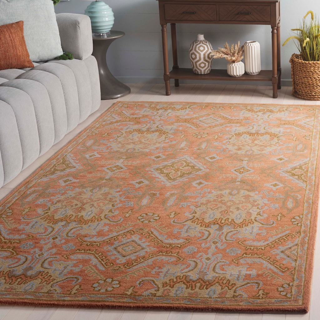 SAFAVIEH Handmade Wyndham Editha Modern Wool Rug