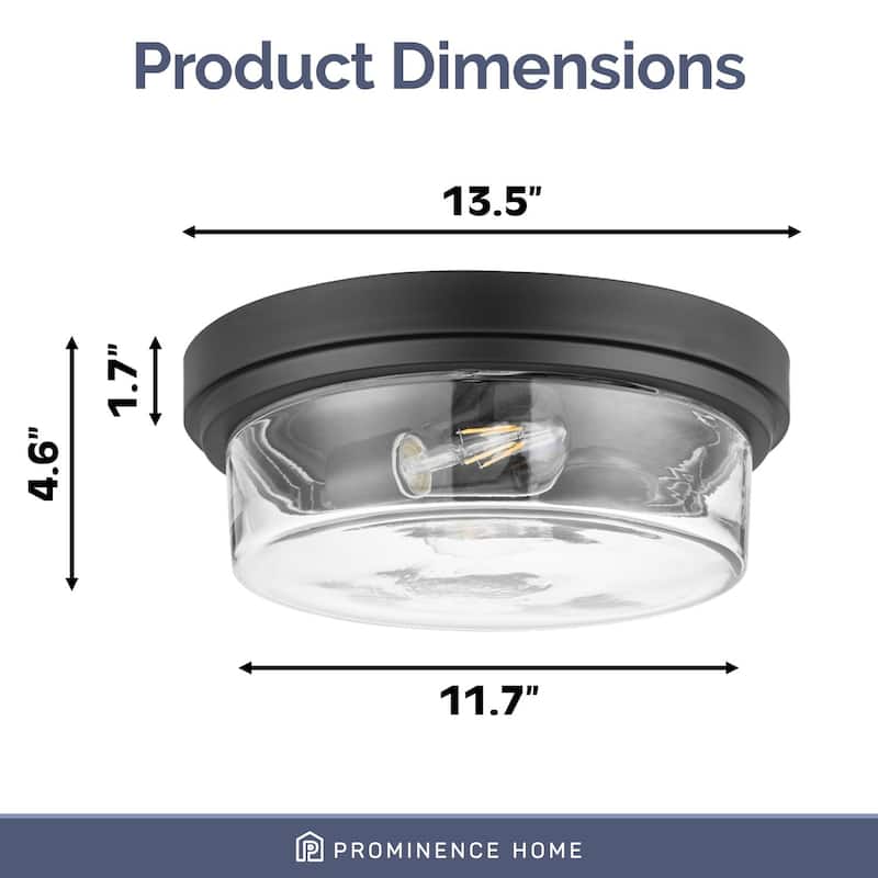 Prominence Home Madalyn, Flushmount Light Fixture