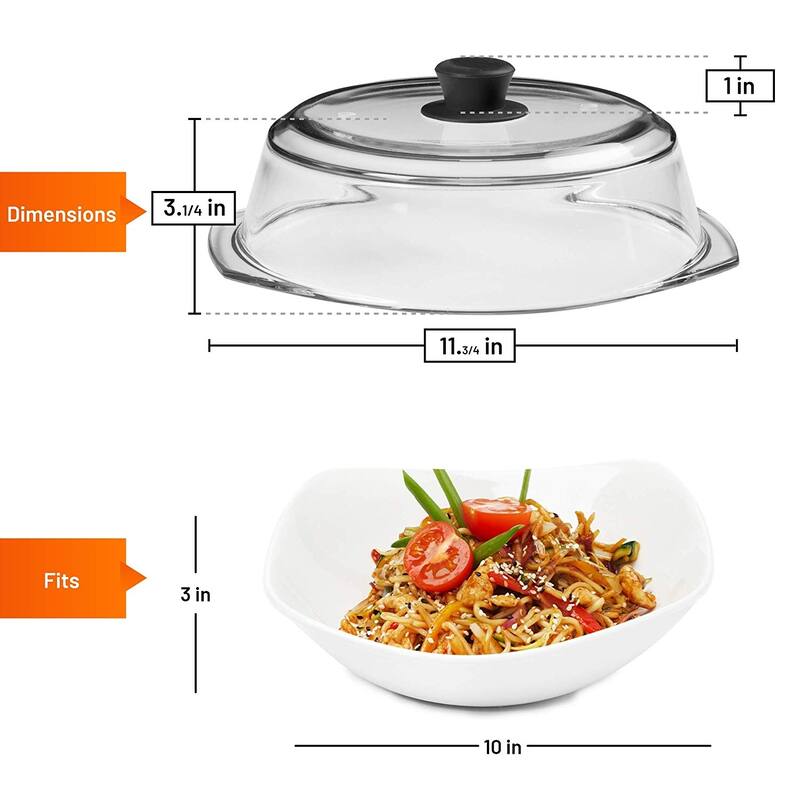 Bezrat Microwave Plate Cover