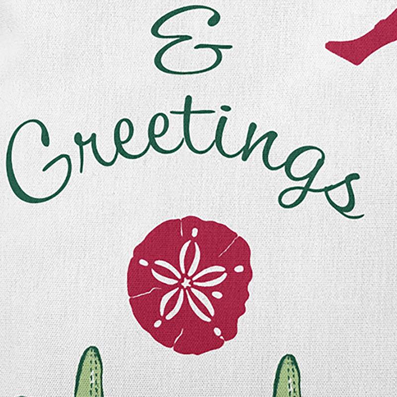 Seas and Greetings Christmas Accent Pillow