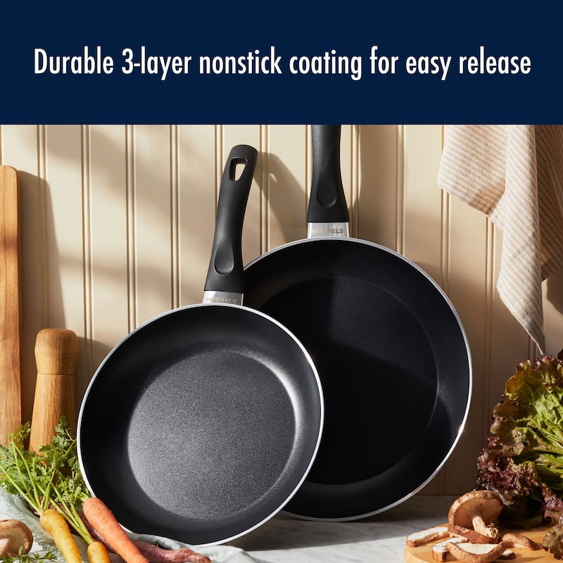 Henckels Everlift 10-pc Traditional Nonstick Cookware Set - Black