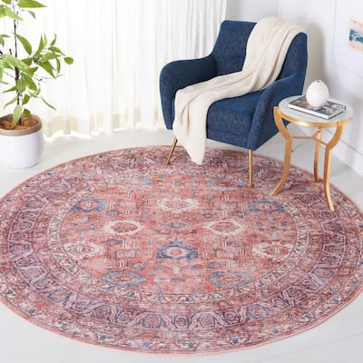SAFAVIEH Serapi Machine Washable Slip Resistant Louetta Traditional Oriental