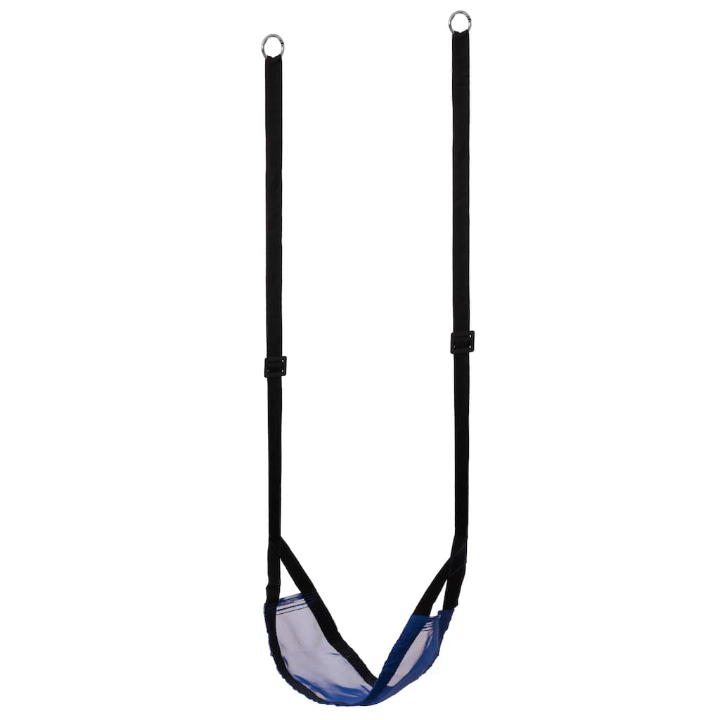 Indoor and Outdoor Patio Playground Kids Fun Hanging Mesh Fabric Tree Swing with Adjustable Strap