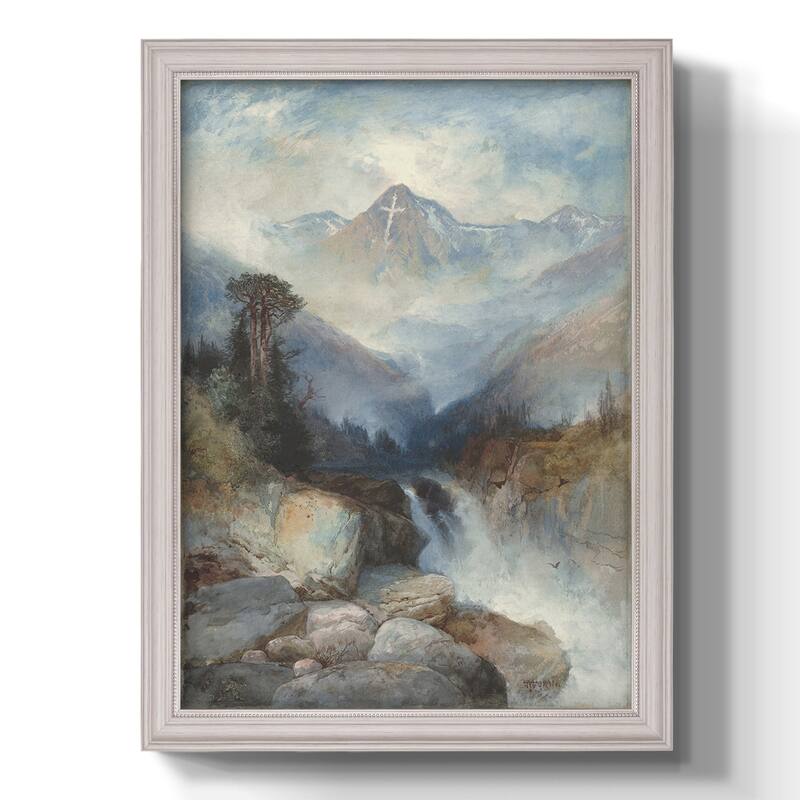Mountain of the Holy Cross Premium Framed Canvas- Ready to Hang