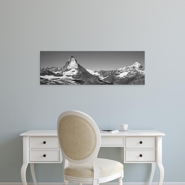 Easy Art Prints Panoramic Images's 'Matterhorn Switzerland' Premium Canvas Art