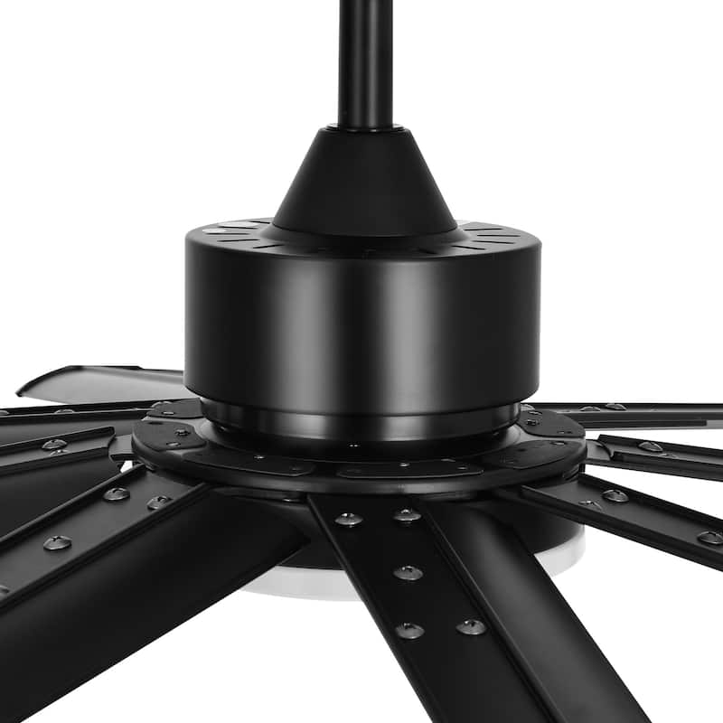 80 Inch Large Industrial Ceiling Fan with Light and Remote