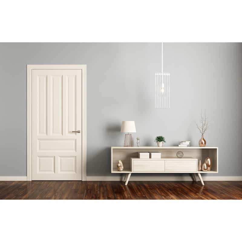 Contour 1 Light 7 inch White Mini Pendant Light
