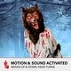 preview thumbnail 7 of 13, Haunted Hill Farm Howler by Tekky, Premium Halloween Animatronic