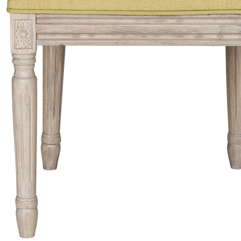 SAFAVIEH Sharen Rectangular Dining Chair (Set of 2). - 20"W x 24"D x 38"H