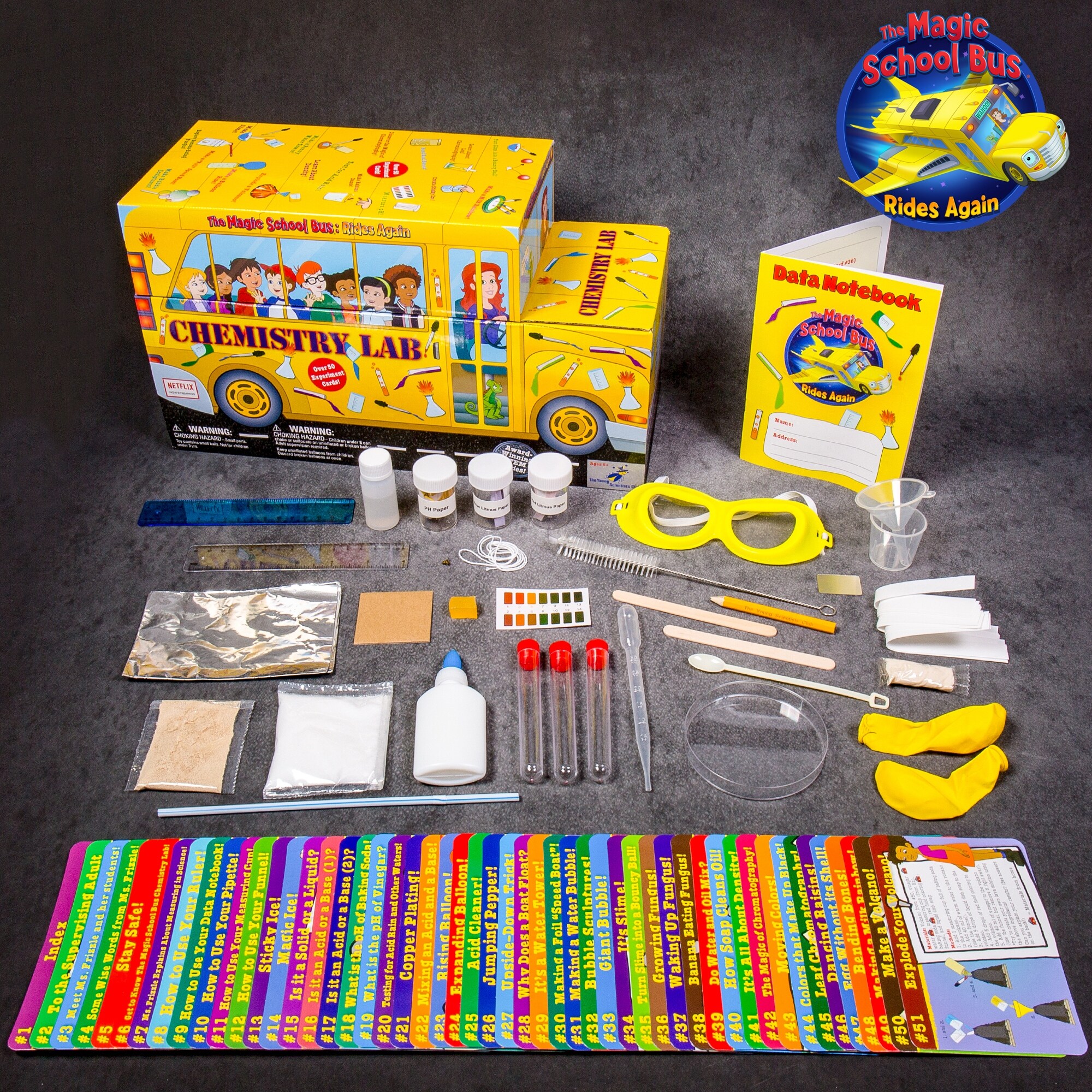 The magic school top bus chemistry lab