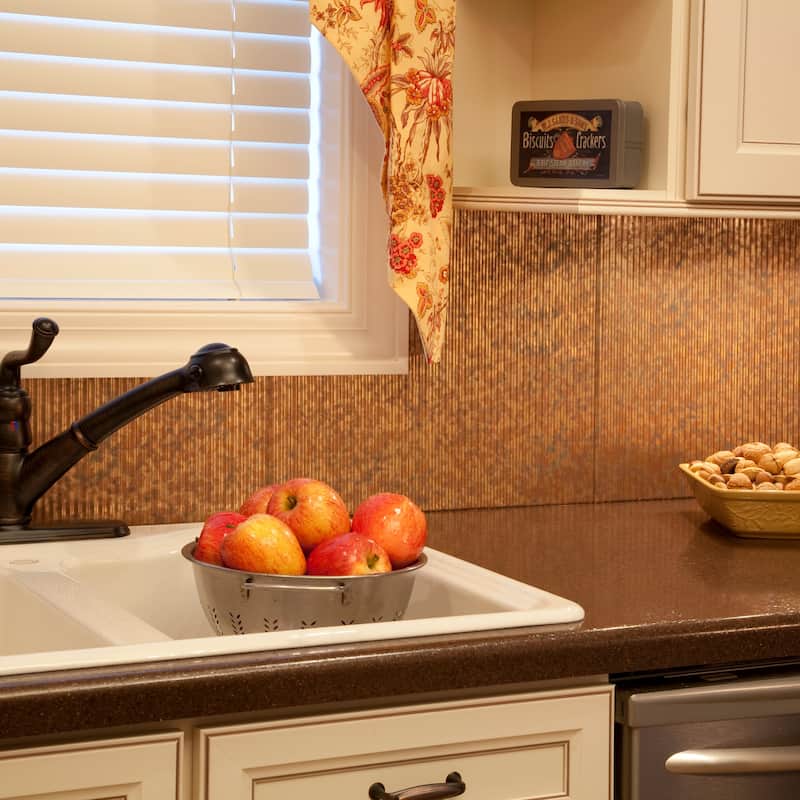 FASÄDE Rib Decorative Vinyl Backsplash Panel