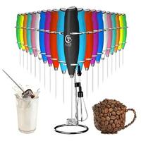 Knox Gear Handheld Milk Frother, Rechargeable Milk Frother, Coffee Mixer  Wand, Milk Foam Maker, Egg Beater, Coffee Stirrer, Portable Hand Blender  for
