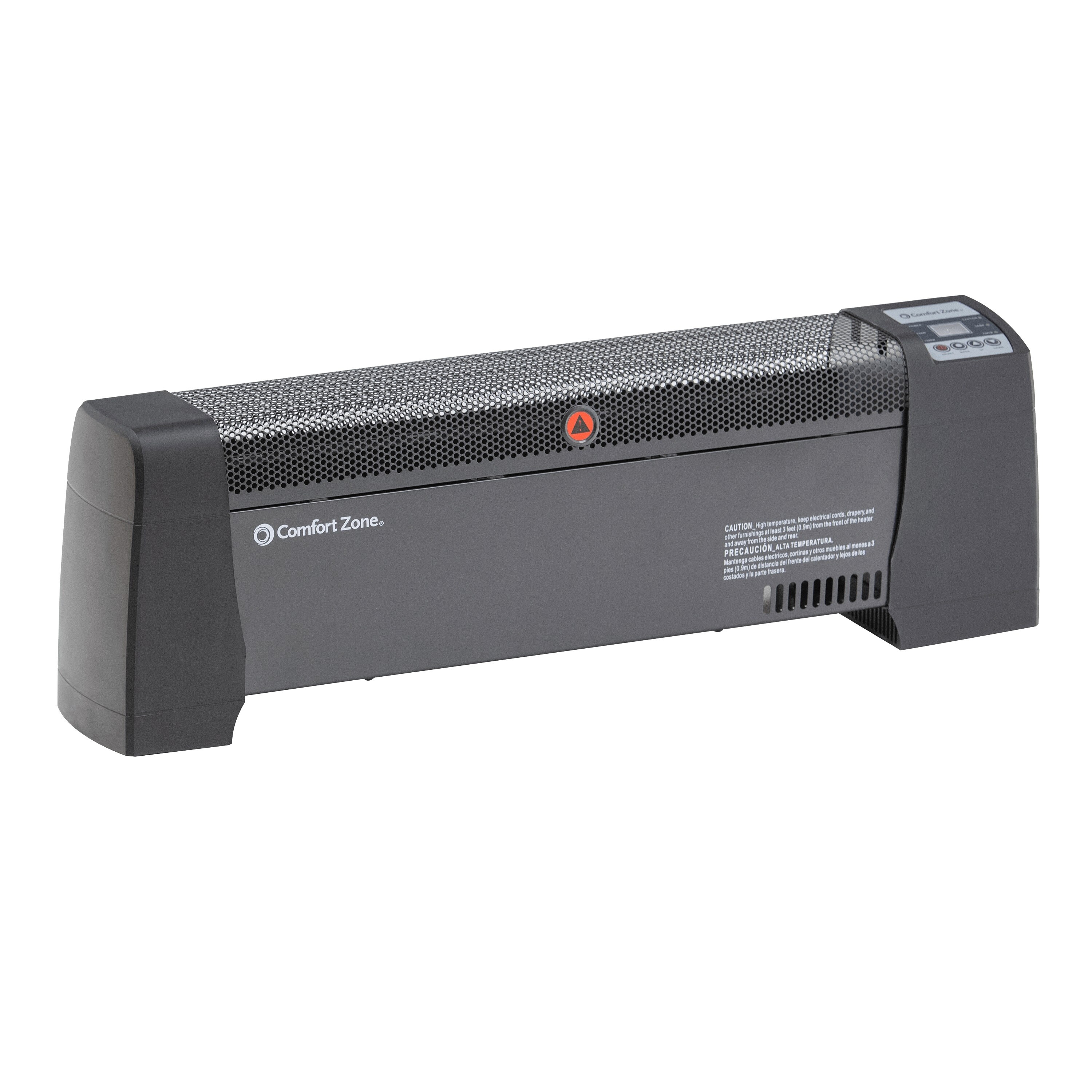 Comfort Zone 1500 Watt CZ650B Digital Baseboard Heater with Silent