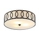 preview thumbnail 13 of 48, Elizabeth Metal LED Flush Mount, by JONATHAN Y