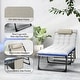 preview thumbnail 6 of 5, Outsunny Chaise Lounge Chair Outdoor Set of 2, 5-Position Adjustable Pool Lounge Chairs, Folding Tanning Chair Beach Lounger