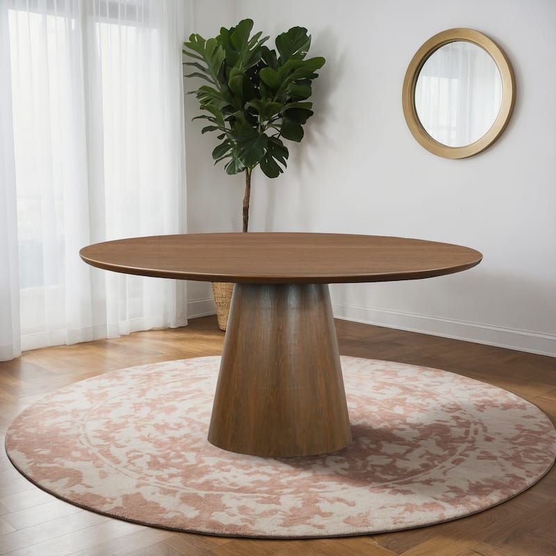 Finsbury Solid Wood Round Dining Table