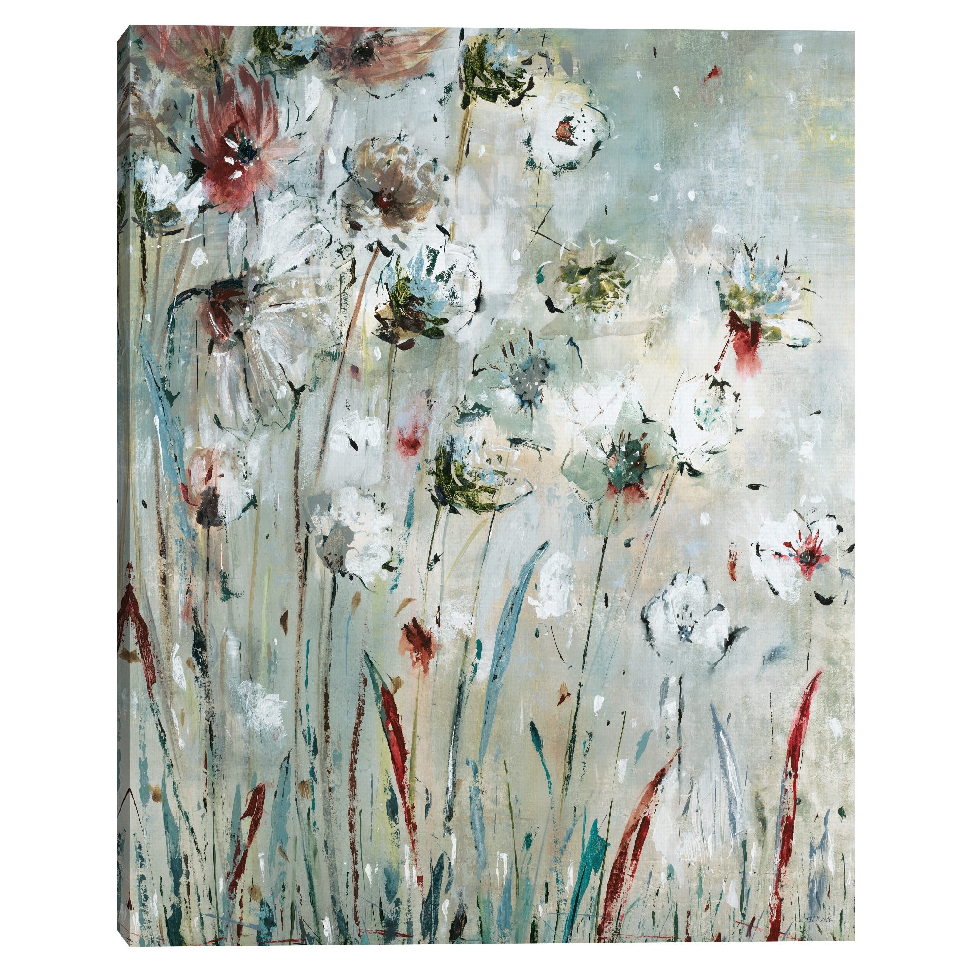 Night Flowers by Jill Martin Canvas Art Print