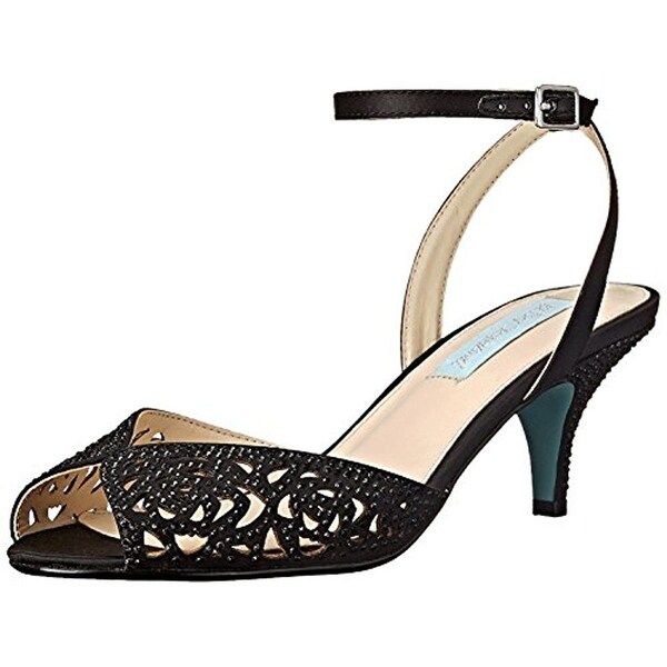 betsey johnson rhinestone heels