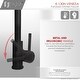 preview thumbnail 19 of 23, STYLISH Kitchen Sink Faucet Single Handle Pull Down Dual Mode in Stainless Steel - Faucet Height: 12 5/8" | Spout Height: 11"