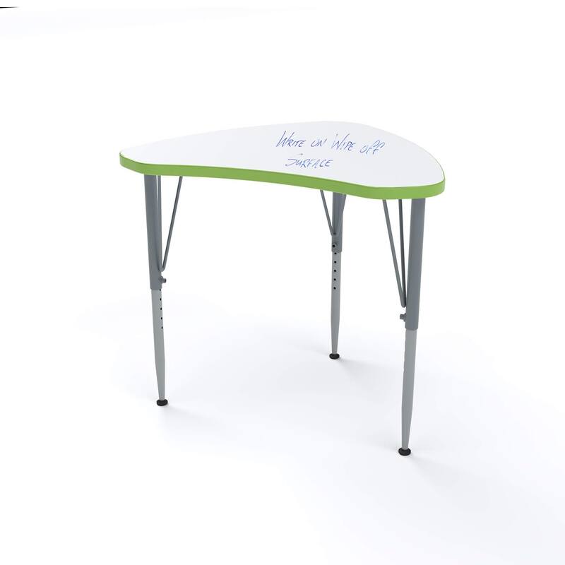 Tot Mate Versa Desk Shutter 29.5" x 23.5" Classroom Table Kids Desk, Write-On/Wipe-Off Dry Erase Top