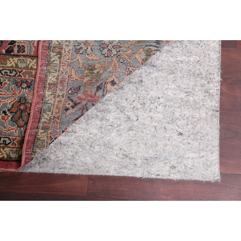Pre-1900 Antique Sultanabad Persian Area Rug Hand-knotted Wool Carpet - 9'1" x 13'0"