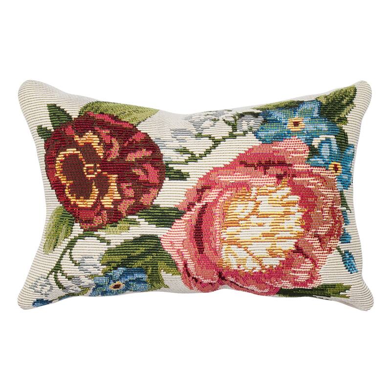 Liora Manne Marina Secret Garden Indoor/Outdoor Pillow
