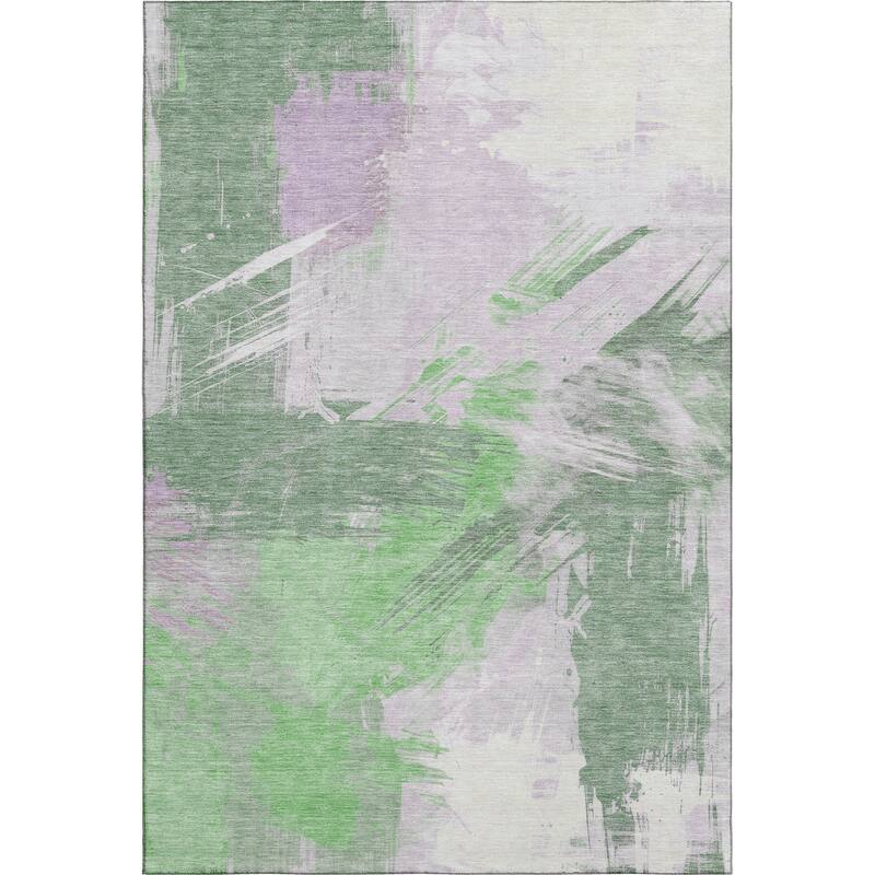 Premium Washable Super Soft Modern Brushstrokes Mayfield Rug