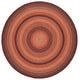 preview thumbnail 44 of 146, SAFAVIEH Handmade Braided Chandrima Cotton Rug 5' Round - Orange/Rust