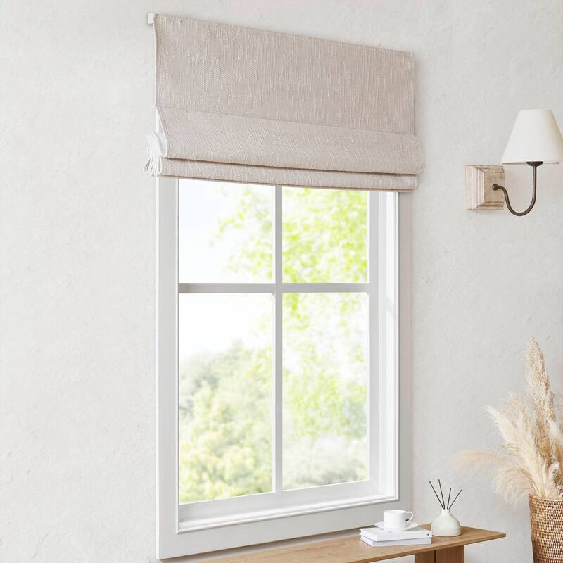 Madison Park Quincy Total Blackout Cordless Roman Shade